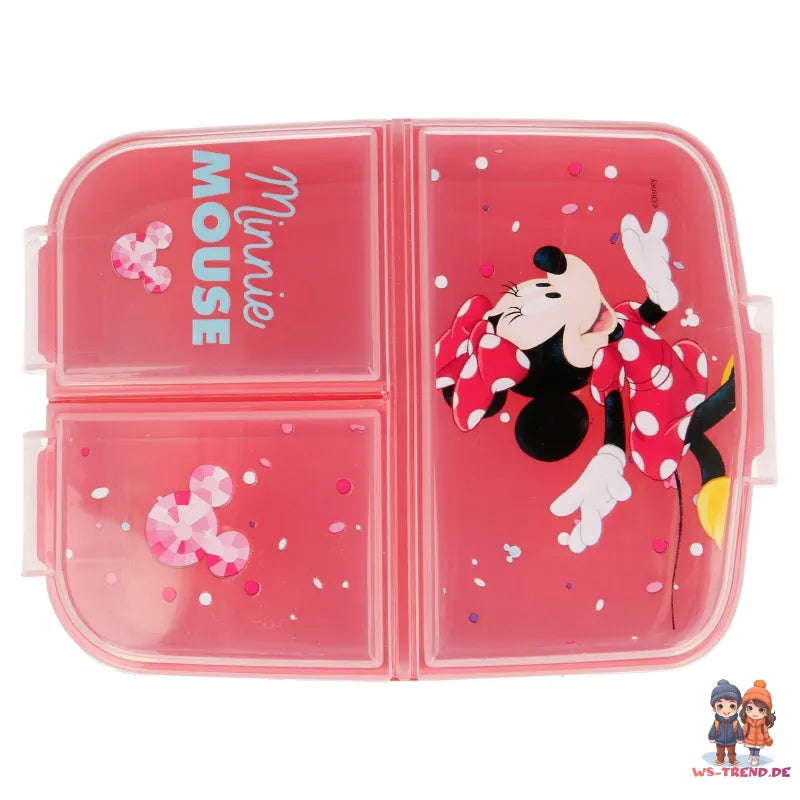 Disney Minnie Maus 2 teiliges Lunch Set Brotdose Trinkflasche 380 ml WS Trend.de