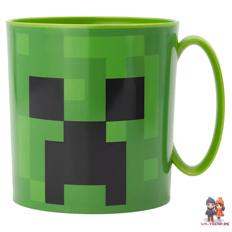 Minecraft Creeper Kinder Geschirr Set Teller Schüssel Becher - WS-Trend.de Geschirr-Set 3 teilig Alex Steve