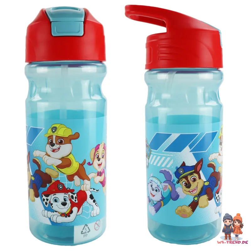 Paw Patrol Chase 2tlg. Set Kinder Jungen Sporttasche Tasche plus Trinkflasche - WS-Trend.de