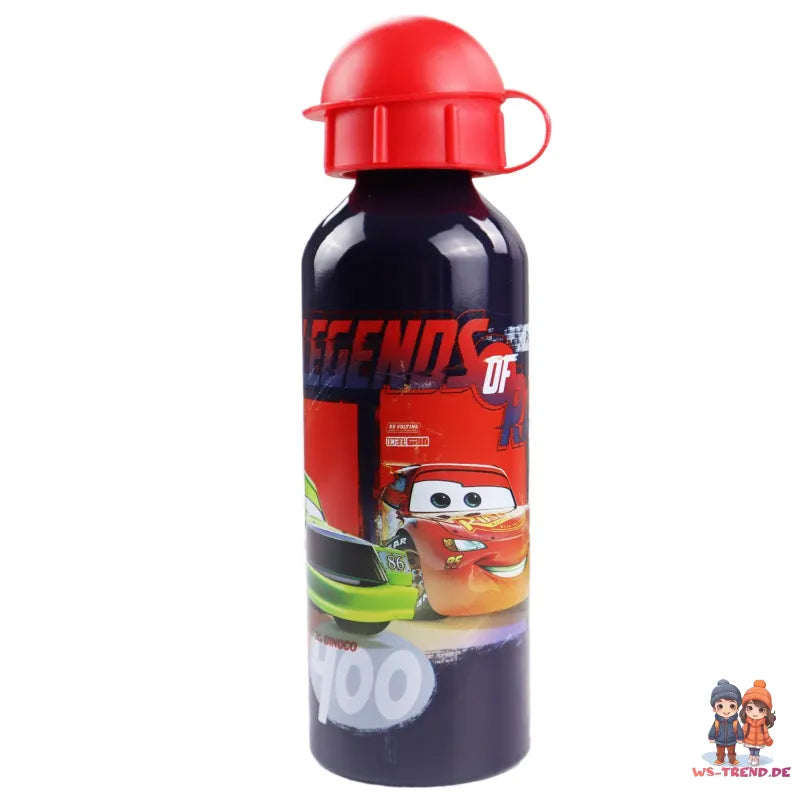 Disney Pixar Cars Kinder 2tlg Set Trolley Kinderkoffer plus Alu Trinkflasche - WS-Trend.de