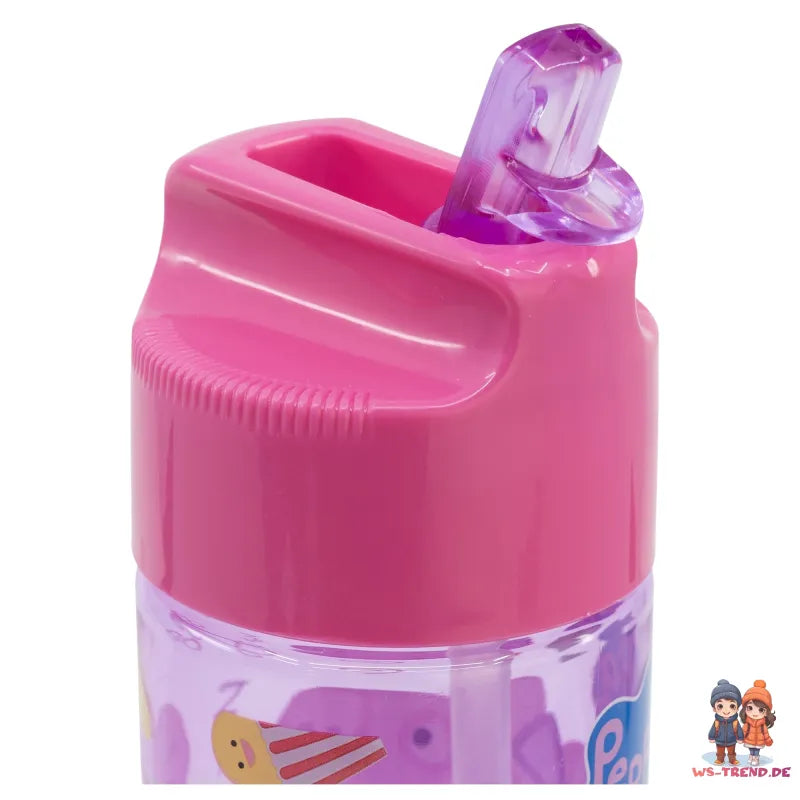 Peppa Pig Wutz George Wasserflasche Trinkflasche Flasche XL 540 ml - WS-Trend.de Sportflasche