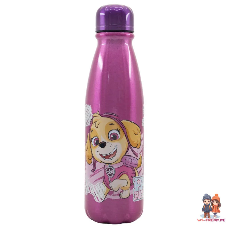 Paw Patrol Skye Everest Aluminium Wasserflasche Trinkflasche Flasche 600 ml - WS-Trend.de