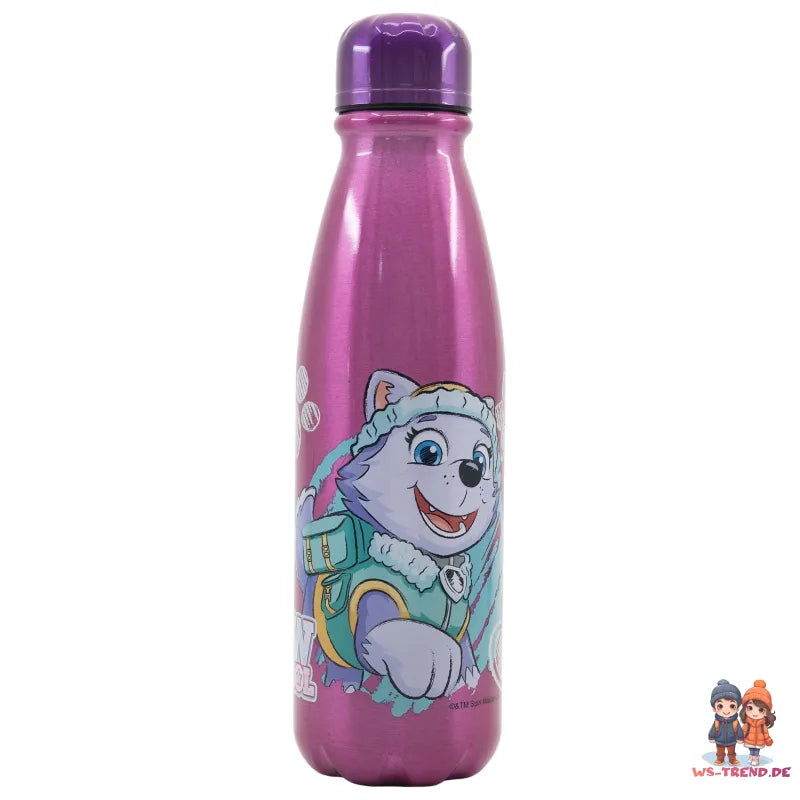 Paw Patrol Skye Everest Aluminium Wasserflasche Trinkflasche Flasche 600 ml - WS-Trend.de