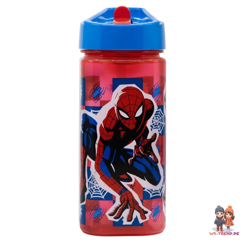 Marvel Spiderman Sportflasche Wasserflasche Trinkflasche Flasche 510 ml - WS-Trend.de