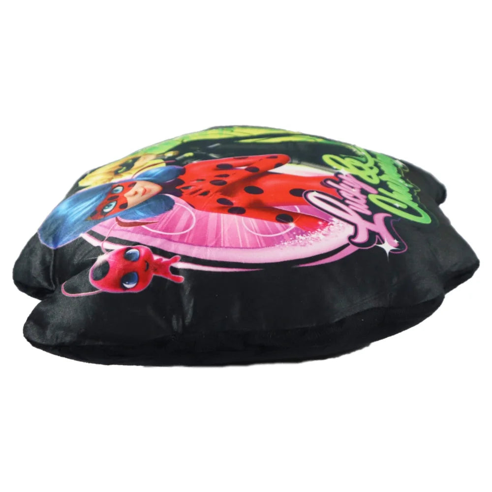Miraculous Ladybug Cat Noir mini Velours Kissen Dekokissen 3D Cushion 30x30x7 cm - WS-Trend.de