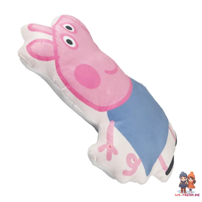 Peppa Wutz Pig mini Velours Kissen Dekokissen 3D Cushion 30x20x5 cm - WS-Trend.de