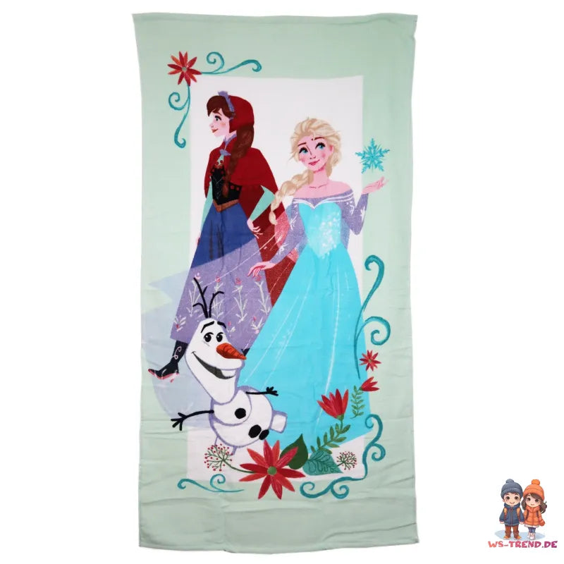 Disney Die Eiskönigin 2 tlg Set Mädchen Trolley Kinderkoffer Strandtuch 70x140 cm - WS-Trend.de
