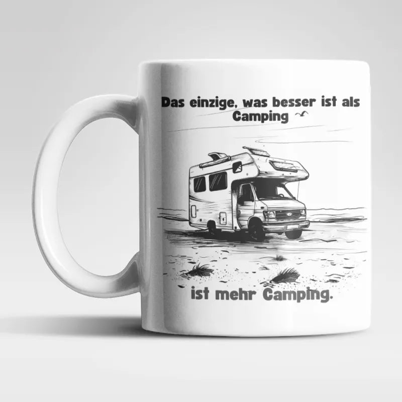 Camping Camper Wohnwagen Kaffeetasse Teetasse Tasse Geschenkidee 325 ml - WS-Trend.de