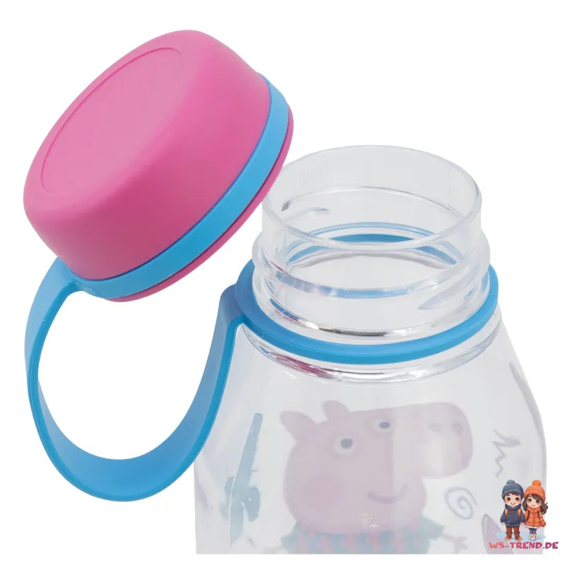 Peppa Pig Wutz George Sportflasche Wasserflasche Trinkflasche Flasche 460 ml - WS-Trend.de