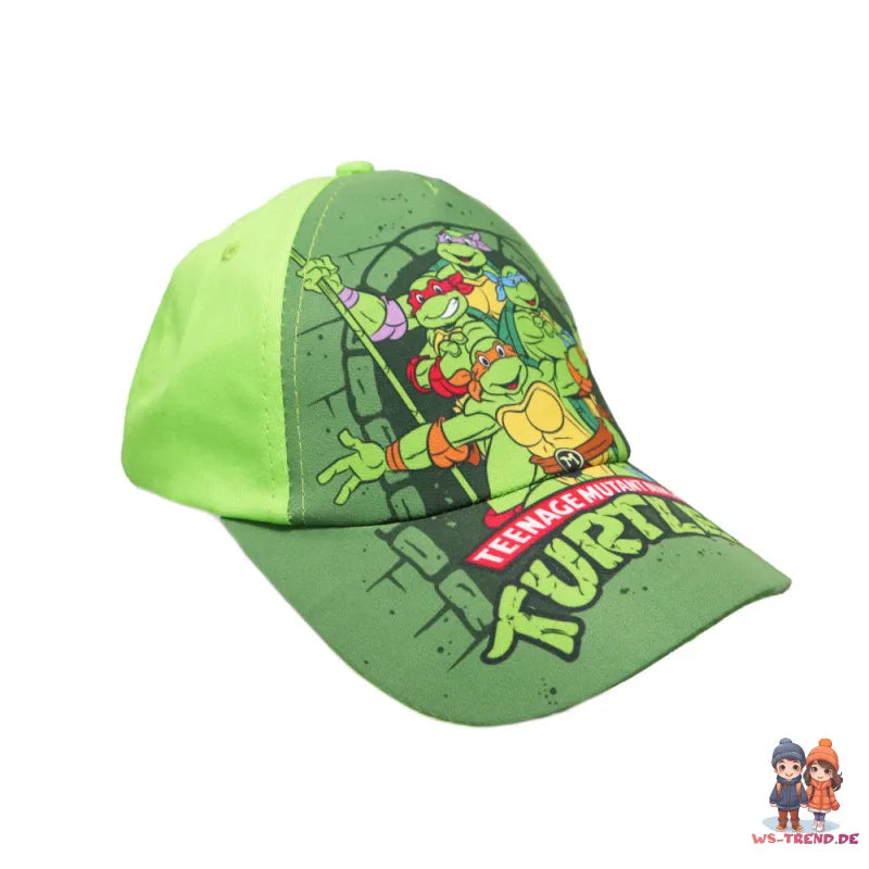 Teenage Mutant Ninja Turtles Kinder Jungen Basecap Baseball Kappe Mütze - WS-Trend.de 52-54