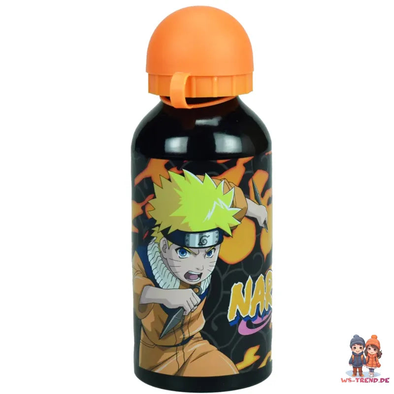 Anime Naruto Shippuden ALU - Wasserflasche Trinkflasche Flasche 400 ml - WS-Trend.de