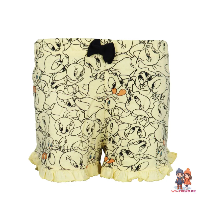 Looney Tunes Tweety Mädchen Schlafanzug Pyjama Shirt Shorts - WS-Trend.de