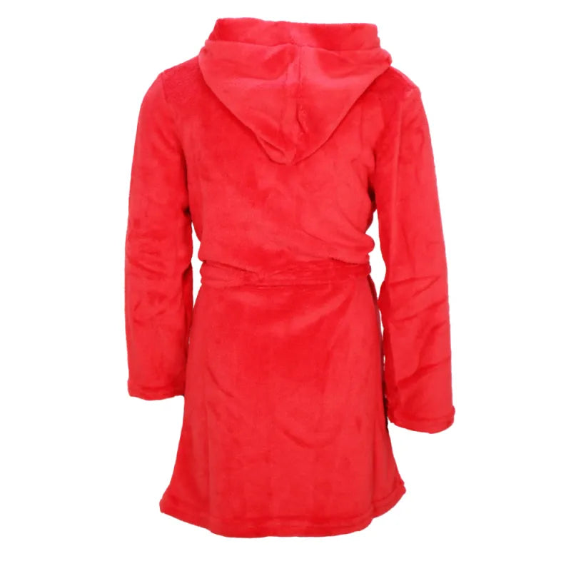 Disney Mickey Maus Kinder Jungen Coral Fleece Bademantel mit Kapuze - WS-Trend.de Gr. 98 - 128