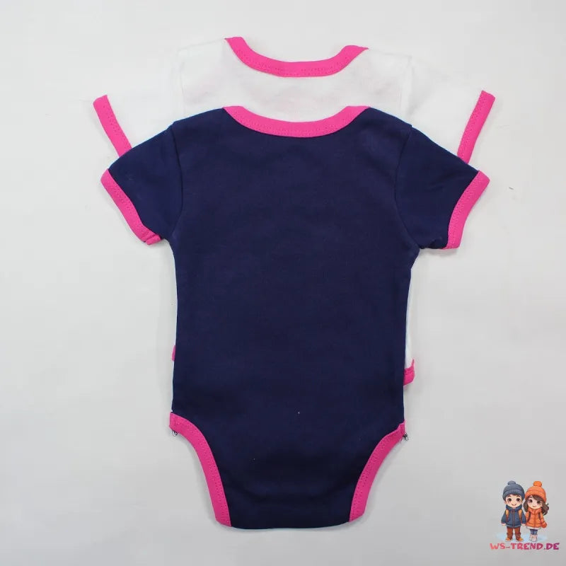 Lee Cooper 2er Set Baby Kleinkind kurzarm Body Einteiler - WS-Trend.de Gr. 56 - 92 Baumwolle