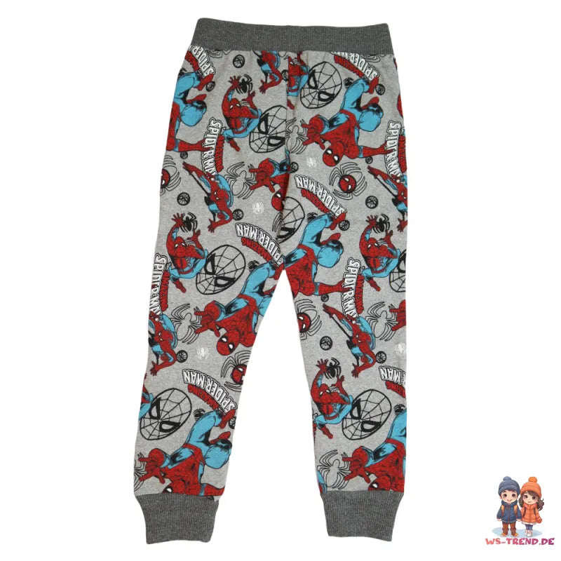 Marvel Spiderman Jungen Kinder Jogginghose Sporthose - WS-Trend.de Hose 104-122
