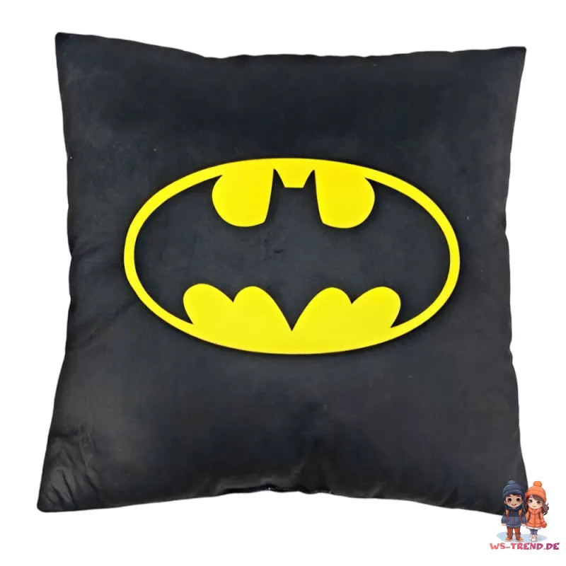 DC Comics Batman Velours Kissen Dekokissen Cushion 40x40 cm - WS-Trend.de