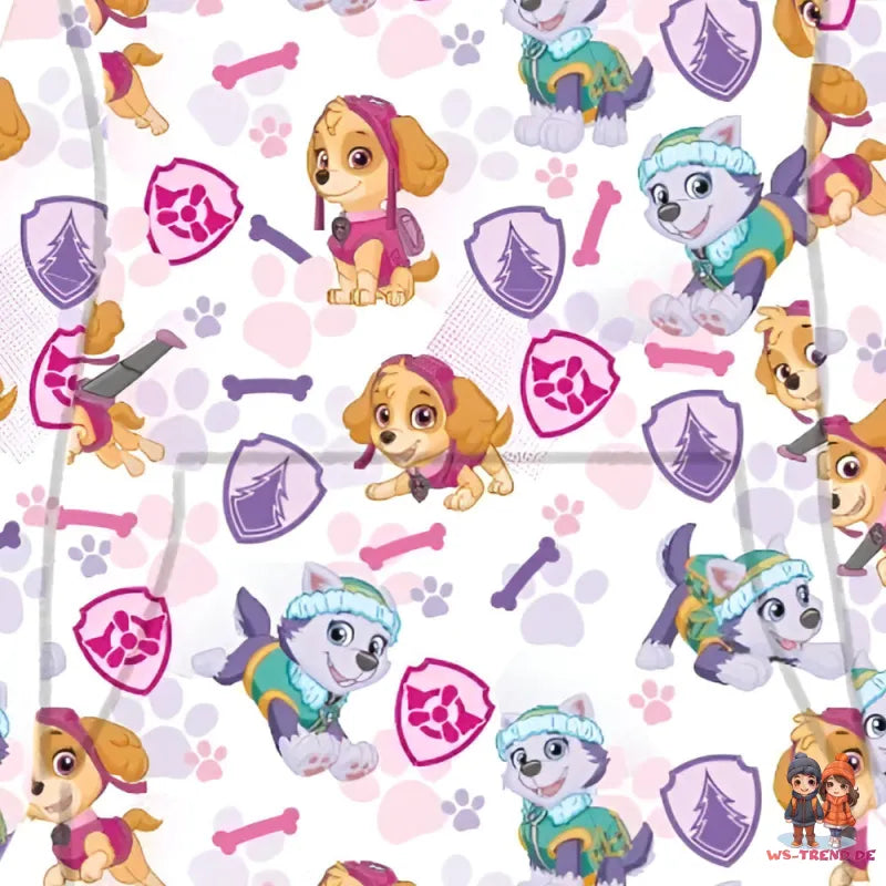 Paw Patrol Skye Kuschelponcho Kuscheldecke mit Ärmeln Kapuze Tasche 3-6 Jahre - WS-Trend.de