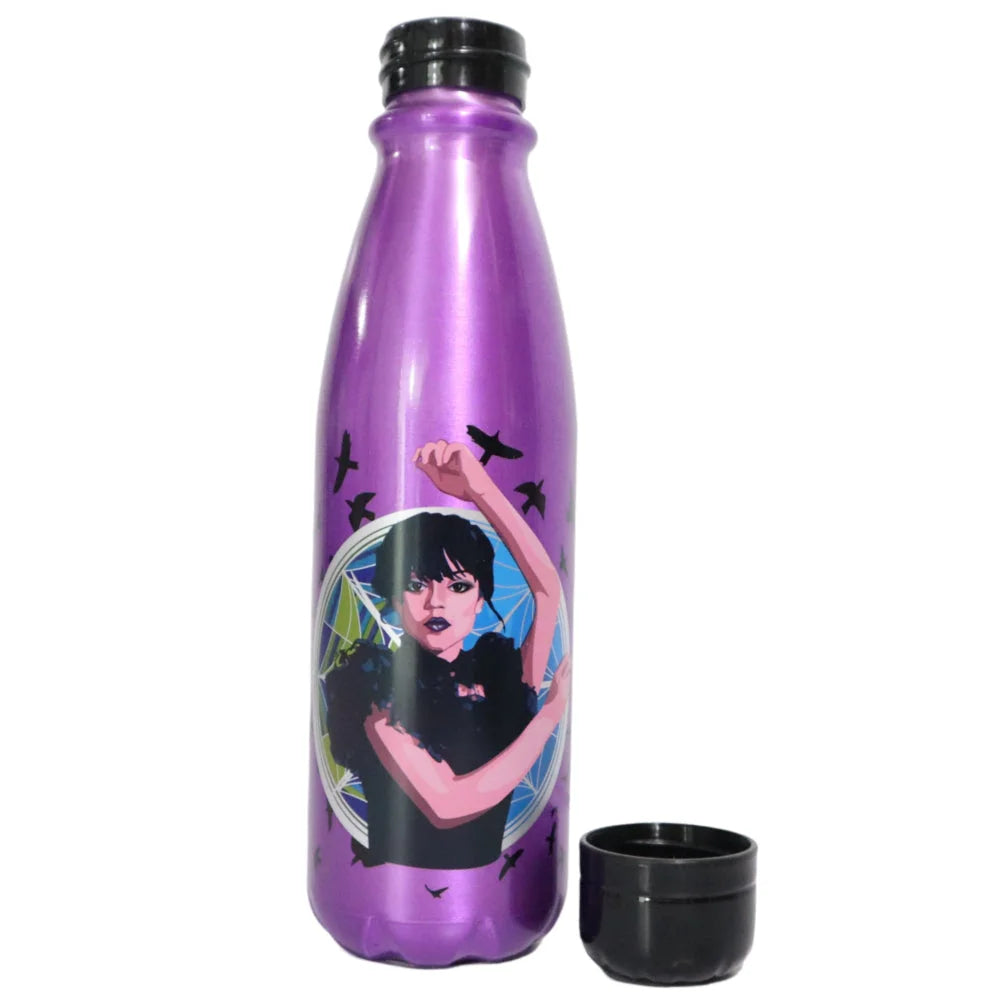 Wednesday Aluminium Wasserflasche Trinkflasche Flasche 600 ml - WS-Trend.de