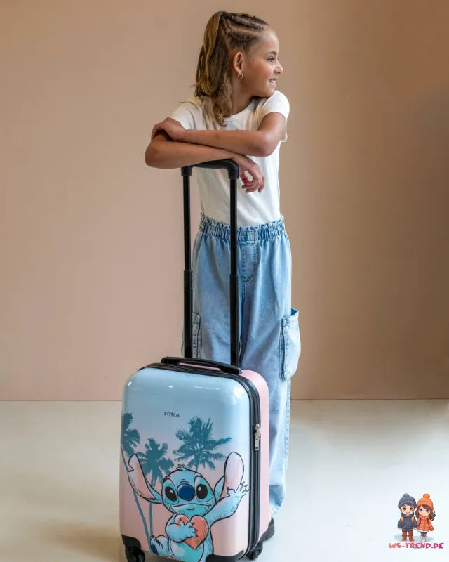 Disney Lilo und Stitch 2 tlg. Set Trolley Koffer Reisekoffer plus Lunchbox - WS-Trend.de