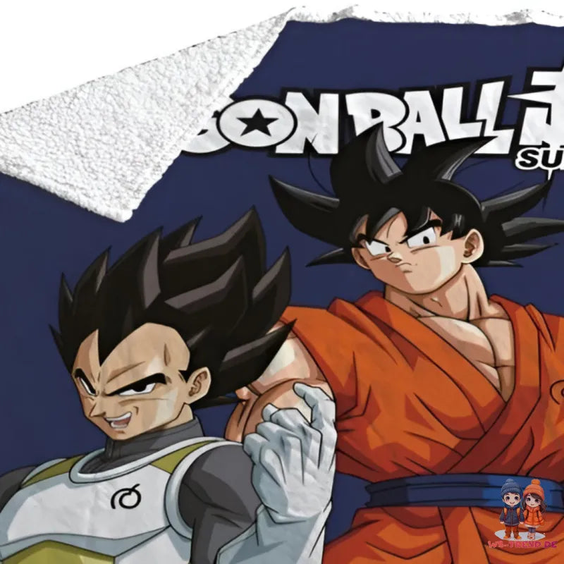 DragonBall Goku Coral Decke warme Kuscheldecke 120x150 cm - WS-Trend.de