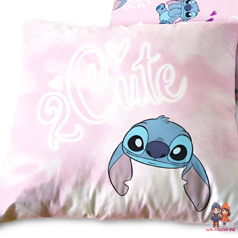 Disney Lilo und Stitch Kissen Dekokissen Cushion 40x40x7 cm - WS-Trend.de