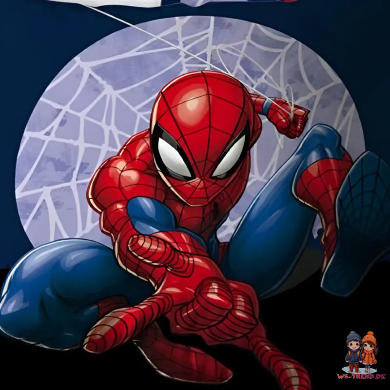 Marvel Spiderman Velours Kissen Dekokissen Cushion 40x40 cm - WS-Trend.de