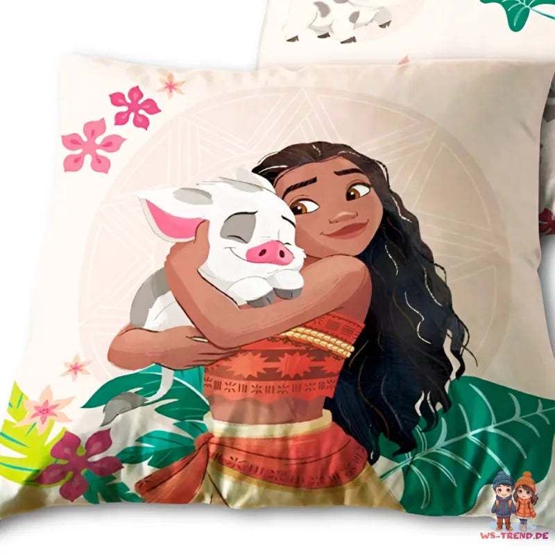 Disney Vaiana 2 Kissen Dekokissen Cushion 40x40x7 cm - WS-Trend.de