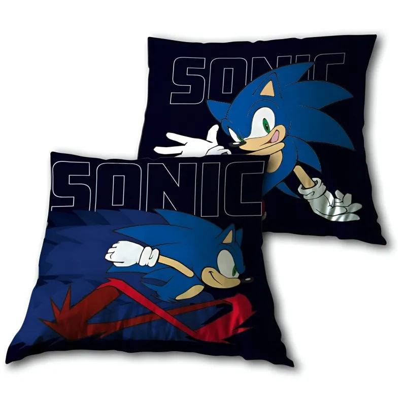 Sonic the Hedgehog Velours Kissen Dekokissen Cushion 40x40 cm - WS-Trend.de