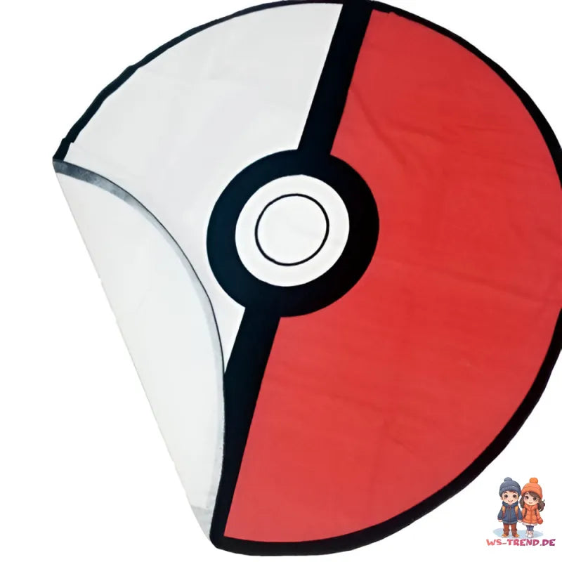 Pokemon Pokeball Mikrofaser Badetuch Strandtuch XL 130 cm WS Trend.de