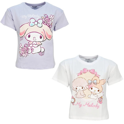 Hello Kitty my Melody Kinder Mädchen kurzarm T-Shirt Shirt - WS-Trend.de