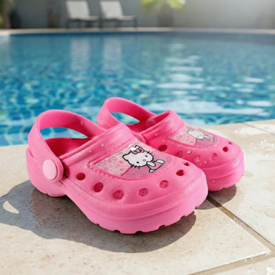 Hello Kitty Kinder Clogs Sandalen Badeschuhe Latschen - Ansicht 2