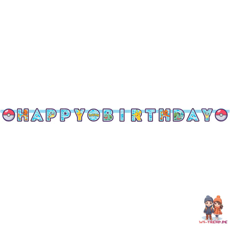 Pokemon Pikachu Geburtstag Deko Set 24tlg.Memory Spiel Buttons Banner - WS-Trend.de