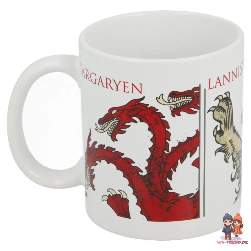 Game of Thrones Teetasse Tasse Kaffeetasse Geschenkidee 325 ml - WS-Trend.de