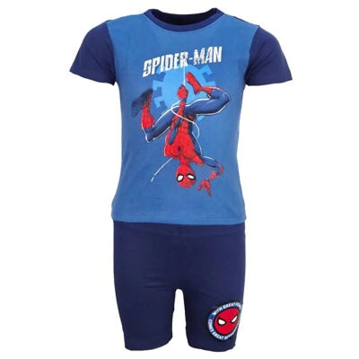 Marvel Spiderman Kinder Jungen Sommerset Shirt Shorts - Ansicht 2