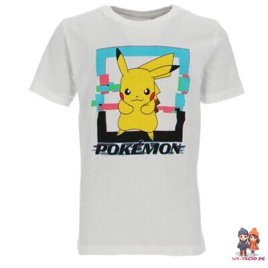 Pokemon Pikachu Jungen T-Shirt Kurzarm Shirt% Baumwolle - WS-Trend.de