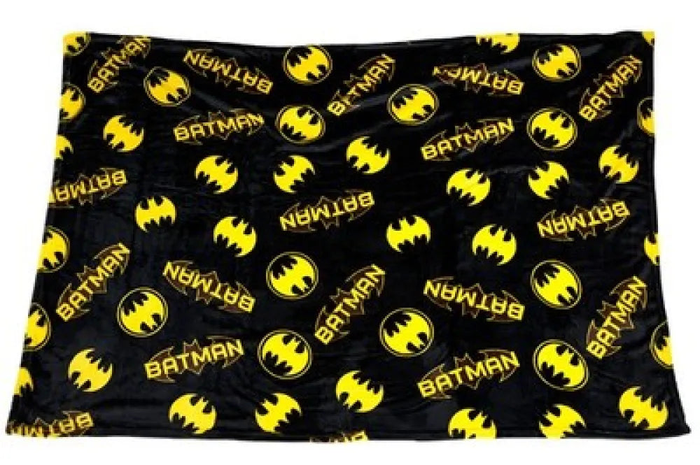 Batman DC Comics Flanell Wohndecke warme Kuscheldecke 110x150 cm - WS-Trend.de