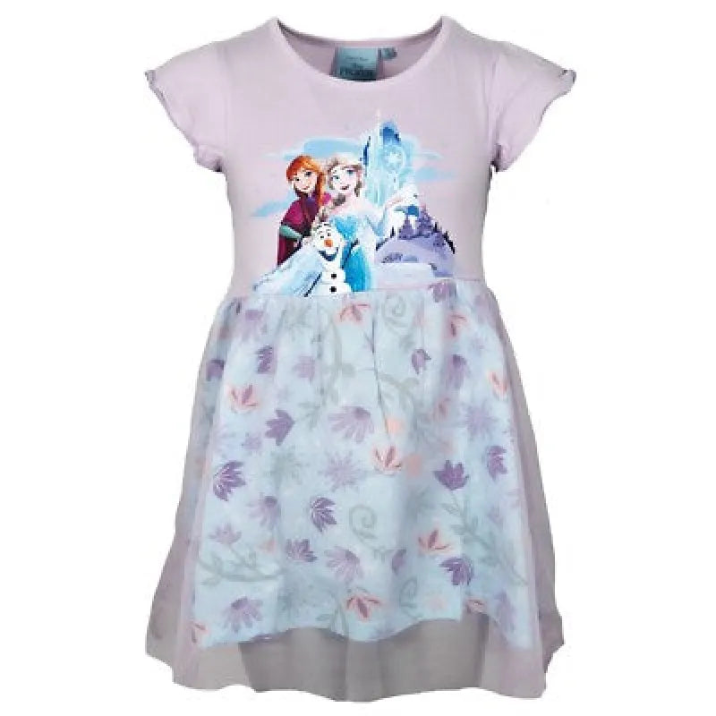 Disney Die EIskönigin Anna Elsa Kinder Mädchen Sommerkleid Kleid Gr 92 116 WS Trend.de