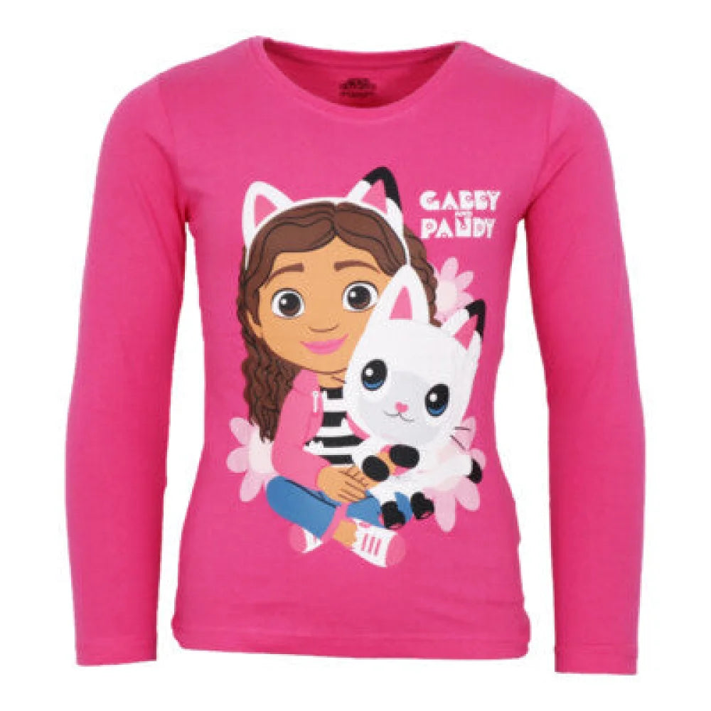 Gabbys Dollhouse Mädchen Kinder Langarmshirt Shirt - WS-Trend.de
