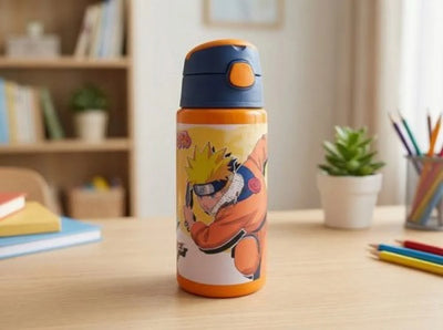 Anime Naruto Shippuden Sasuke ALU - Wasserflasche Trinkflasche Flasche 500 ml - Ansicht 2