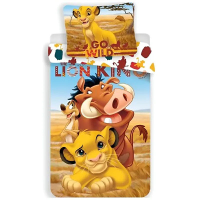 Disney König der Löwen Baby Kleinkinder Bettwäsche Set 100x135 40x60 Baumwolle - WS-Trend.de