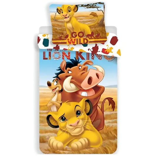 Disney König der Löwen Baby Kleinkinder Bettwäsche Set 100x135 40x60 Baumwolle - WS-Trend.de