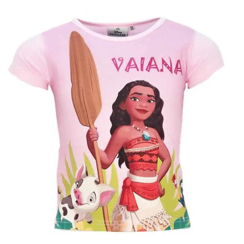 Disney Vaiana Moana Kinder Mädchen kurzarm T-Shirt - WS-Trend.de
