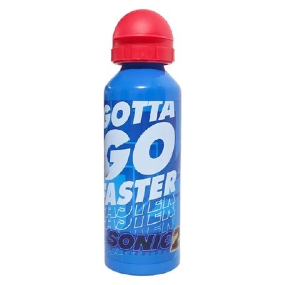 Sonic the Hedgehog 4 teiliges Lunch Set Brotdose Besteck Alu-Trinkflasche - WS-Trend.de