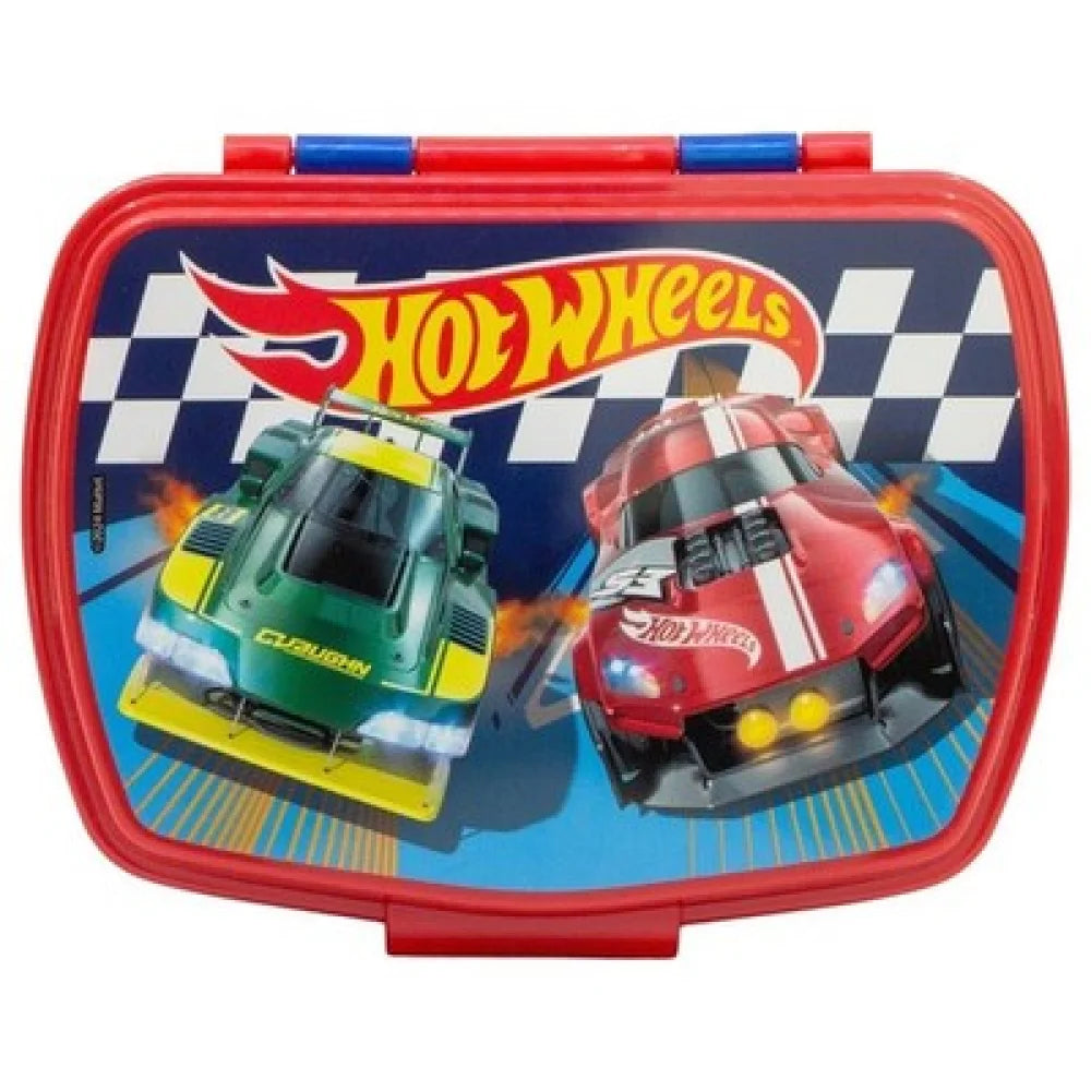Hot Wheels Racing 2 tlg Lunch Set Brotdose Trinkflasche 410 ml - WS-Trend.de