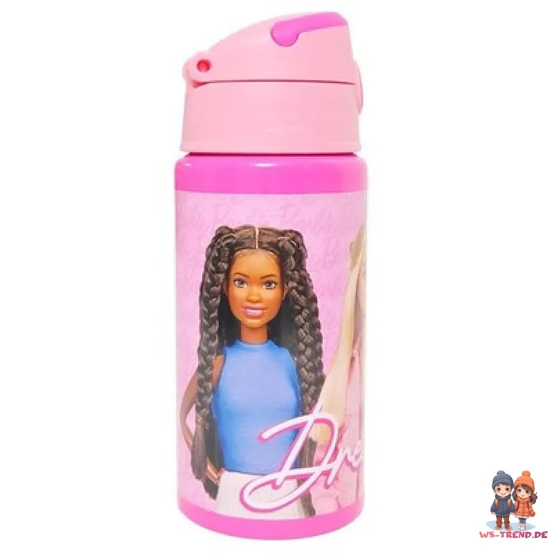 Barbie Kinder Aluminium Sport Wasserflasche Trinkflasche Flasche 500 ml - WS-Trend.de