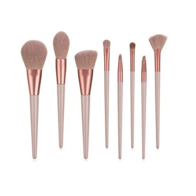 Elegantes 8-teiliges Make-up Pinselset für ein makelloses und beeindruckendes Fi - WS-Trend.de