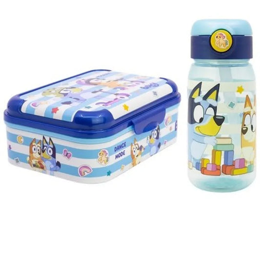 Bluey Bingo Kinder 2 teiliges Set Brotdose Trinkflasche 510 ml - WS-Trend.de