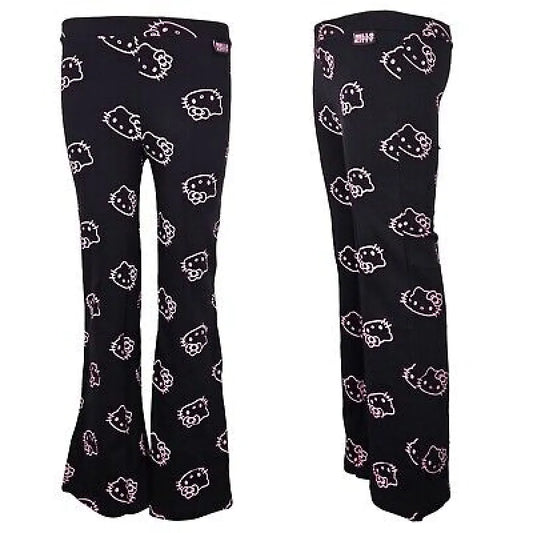 Hello Kitty Mädchen Leggings Schlaghose Hose Gr. 134 bis 170 - WS-Trend.de
