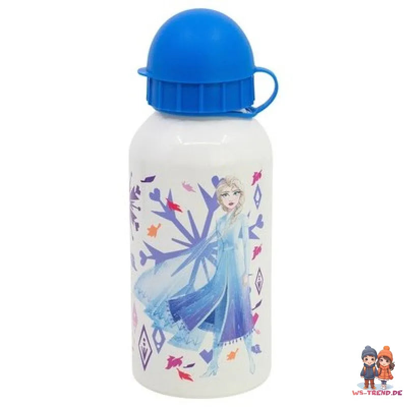 Disney Die Eiskönigin Elsa 4 tlg Kinder Set Brotdose Alu-Trinkflasche Besteck - WS-Trend.de