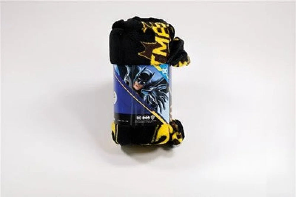 Batman DC Comics Flanell Wohndecke warme Kuscheldecke 110x150 cm - WS-Trend.de